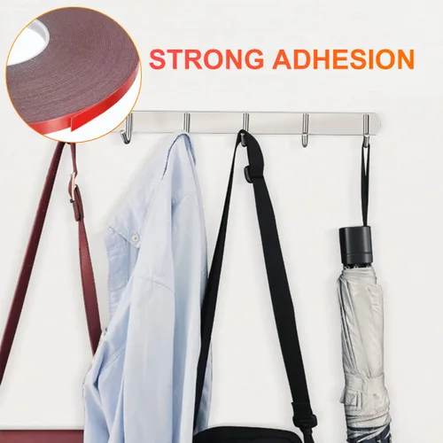 Vista 5 de Storystore - Cinta adhesiva de doble cara, 0.39 pulgadas x 108 pies Cinta de espuma impermeable resistente para tiras de luces LED, decoración