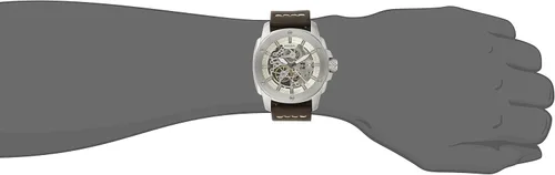 Vista 6 de Fossil ME3083 - Reloj automático de piel para hombre color marrón