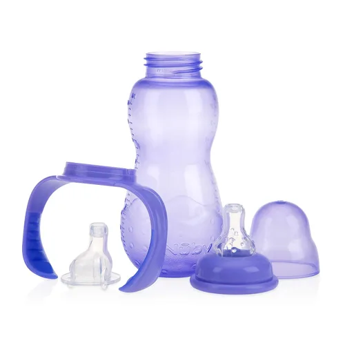 Vista 5 de Nuby Enfermera de cultivo de 3 etapas antigoteo, los colores pueden variar