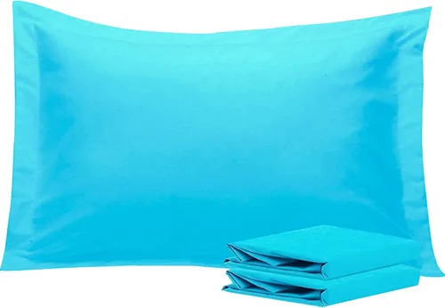 Vista 27 de NTBAY Fundas de almohada estándar, paquete de 2 fundas de almohada de microfibra cepillada de 20 x 26 pulgadas, súper suaves y acogedoras