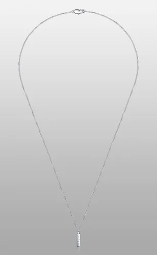 Vista 9 de Collar para hombre Collar con colgante en L Unisize L cadena de acero inoxidable para hombres y mujeres, collares geniales, cadena alternativa