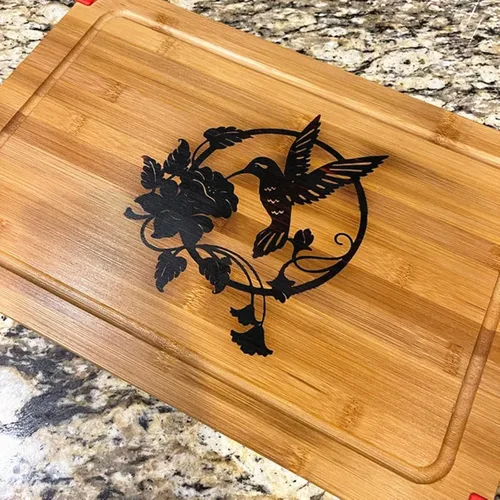 Vista 6 de JAJADO 2 plantillas de pantalla de seda para pájaros, colibrí, flor, ramas de árbol, plantillas de pintura para manualidades, para madera, camiseta