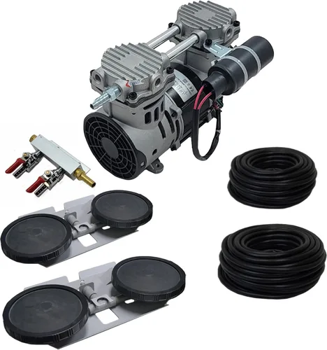 Vista 17 de Sistema de aireación profesional - Bomba aireadora de estanque de 1/2 HP 3.9 CFM