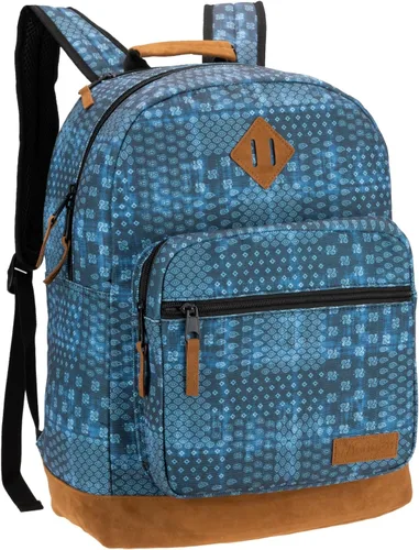 Vista 16 de Wrangler Yellowstone Mochila resistente al agua para viajes, mochila casual para portátil o cuaderno, negro cuerda, Mediana, Mochilas Daypack