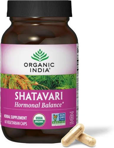 Vista 7 de India Orgánica Shatavari, 90 V-caps, OI-SC60, 1, 1