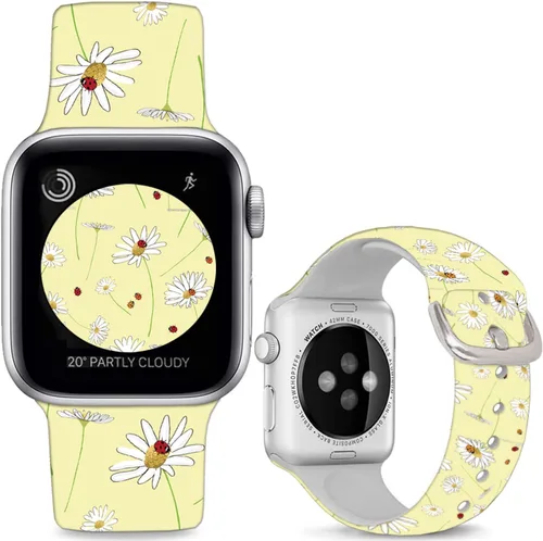 Vista 12 de Correas de reloj de silicona suave compatibles con Apple Watch de 1.496 in 1.575 in 1.614 in 1.654 in 1.732 in 1.772 in 1.811 in 1.929 in Ultra 2