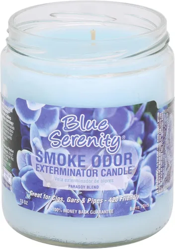 Vista 13 de Smoke Odor Exterminator - Vela en tarro de 13 oz, Trippy Hippie Hippie Trippy