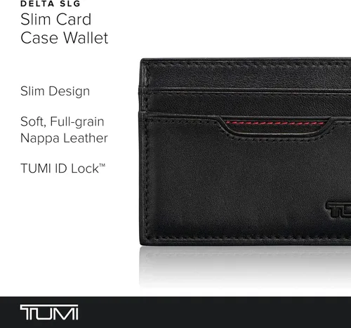 Vista 10 de TUMI Delta - Funda de identificación delgada para hombre, Negro