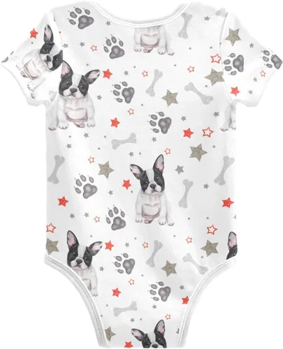 Vista 2 de Ollabaky Body unisex de algodón de manga corta para bebés de 0 a 24 meses