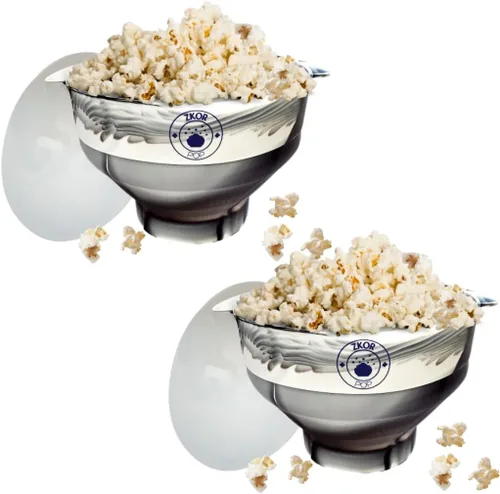 Vista 15 de Palomitas de maíz de silicona para microondas, cuenco plegable, para hacer palomitas de maíz para microondas, reutilizable, palomitas de maíz sin