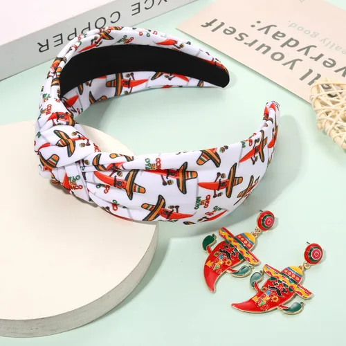 Vista 196 de YAHPERN Diadema para el día de San Valentín para mujer, colorida diadema de algodón con estampado de corazón de conversación XOXO Love, diadema