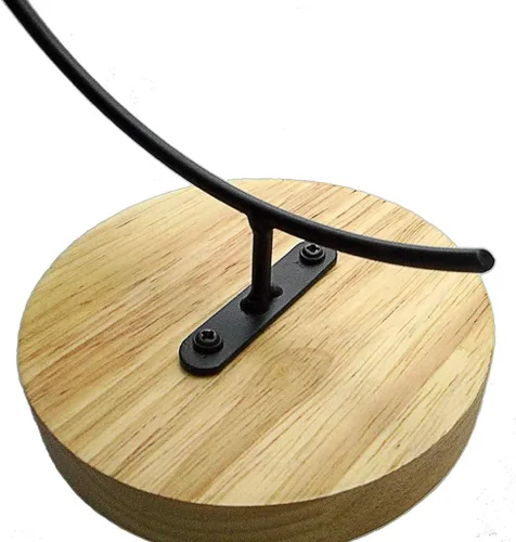 Vista 5 de CXLE Soporte de exhibición de adornos, soporte de adorno de hierro para colgar globo de vidrio para plantas de aire, terrario, bola de bruja, adorno