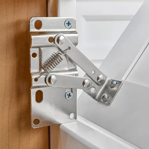 Vista 6 de Rev-A-Shelf charola de acero inoxidable de 10 pulgadas que se abre tipo bisagra