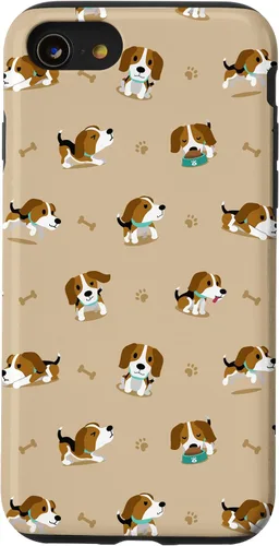 Vista 18 de Funda gráfica para iPhone 16 Dog Beagle Lover Cute Pet Women Girl Beagle