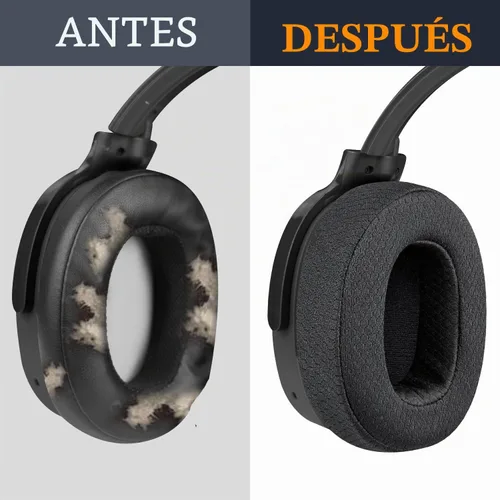 Vista 8 de SOULWIT Almohadillas de malla para Skullcandy Crusher Evo/Hesh ANC/Hesh Evo