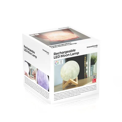 Vista 12 de Lámpara LED Recargable Luna Moondy InnovaGoods