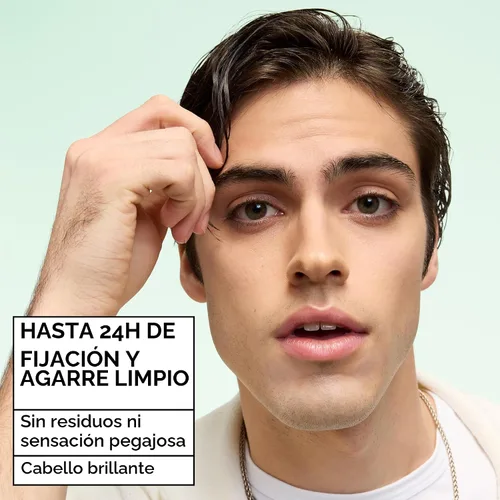 Vista 3 de Gel de peinado Garnier Fructis Style Pure Clean 6.8 fl oz, 1 unidad, (el empaque puede variar)