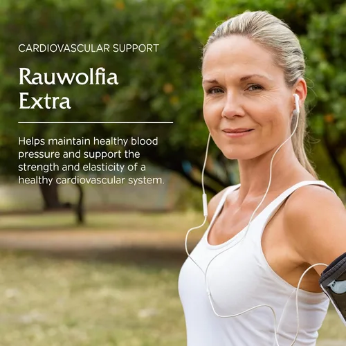 Vista 3 de Vitanica Rauwolfia Extra, Suplemento de apoyo cardiovascular, vegano, 90 cápsulas