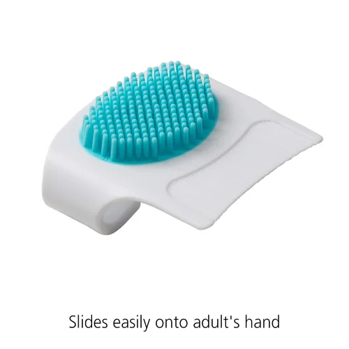 Vista 2 de Safety 1st Cepillo y peine para dermatitis seborreica, Blanco/Azul