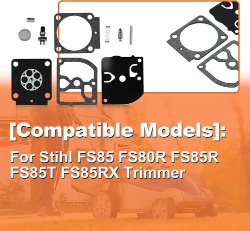 Vista 4 de Para Stihl FS85 FS80R FS85R FS85R FS85T FS85RX recortadora, kit de reparación de carburador, para Zama C1Q-S70A C1Q-S150 C1Q-S153 C1Q-S160 C1Q-S165
