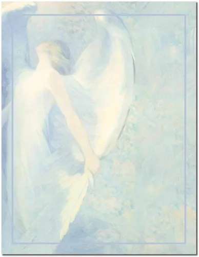 Vista 6 de Angelic - Papel para impresora láser y de inyección de tinta (25 unidades)