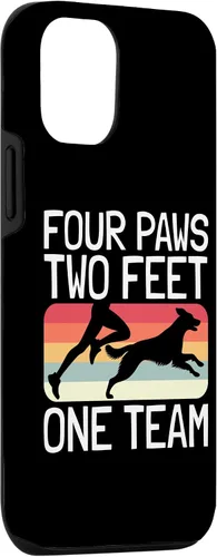Vista 3 de Manipulador de agilidad para perros iPhone 15 - Cuatro patas de dos pies - Funda de agilidad para perros