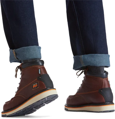 Vista 9 de Timberland PRO Botas de trabajo para hombre, Gridworks de 6 pulgadas
