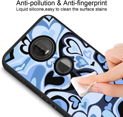 Vista 4 de Funda para teléfono Motorola Moto Z4, bonita funda de teléfono para Motorola Moto Z4, diseño estético, lindo patrón a prueba de golpes