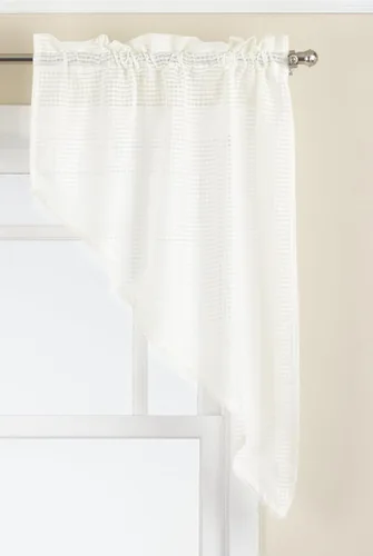 Vista 2 de Lorraine Home Fashions Simplicity - Par de botín a medida, 60 x 38 pulgadas, ranúnculo
