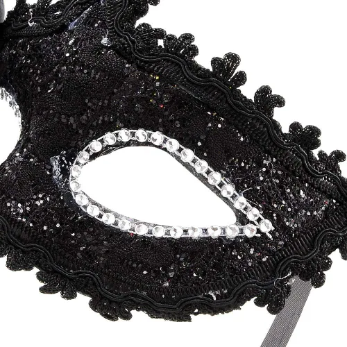 Vista 4 de Betogeth Masquerade Mask for Couples Women and Men - 2 Pack Venetian Silver free