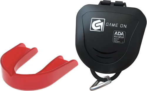 Vista 12 de Game On Protectores bucales, solo aceptado por la ADA, protector bucal deportivo sin tirantes para fútbol, baloncesto, lacrosse, hockey, protección