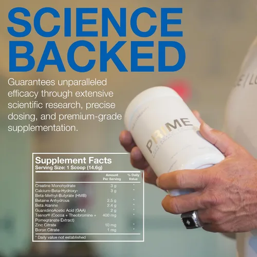 Vista 6 de DRINK HRW Suplemento Prime para la salud masculina: mejora los músculos, la fuerza, la vitalidad, científicamente validados, ingredientes de primera