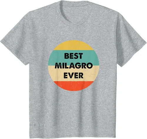 Vista 7 de Camiseta Milagro Name, Negro