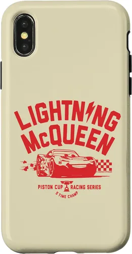 Vista 5 de Disney Pixar Cars Lightning McQueen Piston Cup Racing Series - Carcasa para iPhone 17
