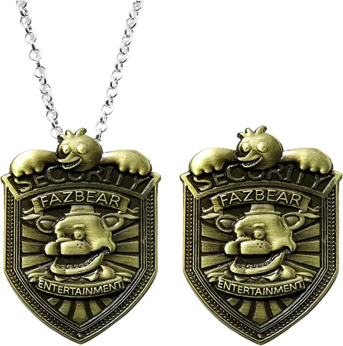 Vista 5 de FNAF Insignia de guardia de seguridad Freddy Fazbear Insignia de seguridad Fnaf Insignia de seguridad Insignia de seguridad Diseño de Pin de metal