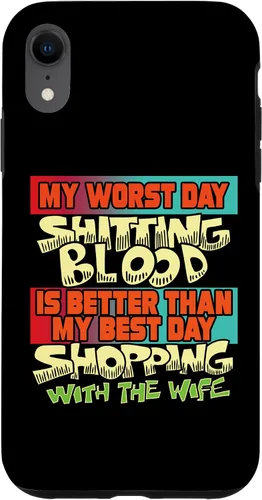Vista 8 de iPhone 12 Pro Max Shitting Blood Sarcástico Ofensivo Irónico Divertido Extraño Silly Case