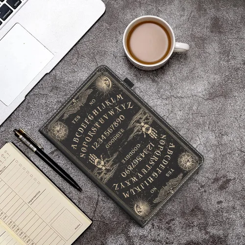 Vista 3 de Funda para tableta Amazon Fire HD 8 y Fire HD 8 Plus (10ª generación 2020 y 12ª generación 2022), funda plegable delgada con función de encendido