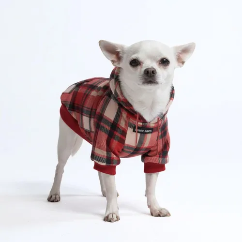 Vista 57 de Spark Paws Sudadera con capucha para perro, suéter de primera calidad para perros pequeños, medianos y grandes Trajes cálidos para bulldogs