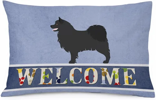 Vista 30 de Caroline's Treasures BB8334PILLOWCASE AIDI Atlas Mountain Dog - Funda de almohada estándar, color azul, ligera, súper suave, de fácil cuidado