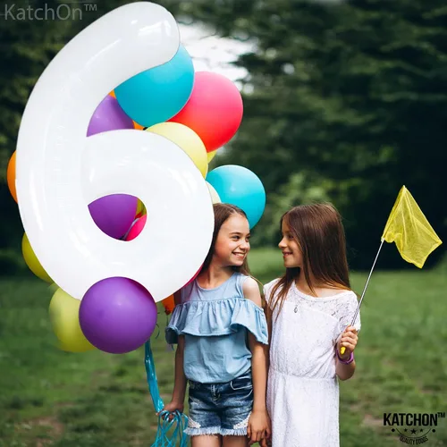 Vista 1031 de KatchOn Globo negro del número 1 de 40 pulgadas, globo de feliz cumpleaños Large Mylar Number One Balloon for 1st Birthday Decorations, Foil