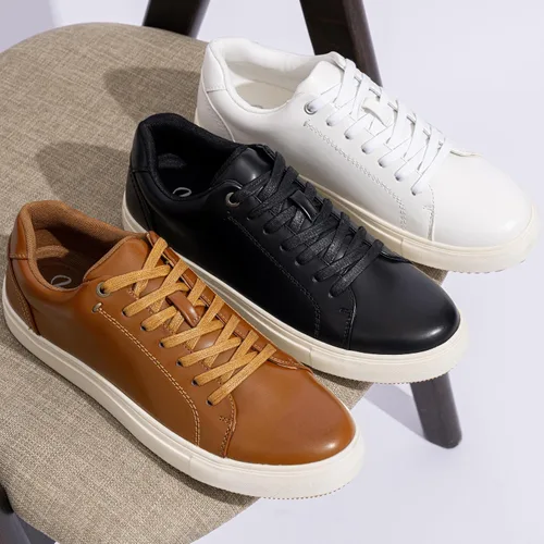 Vista 6 de Jousen Zapatos casuales para hombre Negro Zapatillas de deporte de moda para hombre Vestido de negocios Zapatilla de skate Zapatos de skate