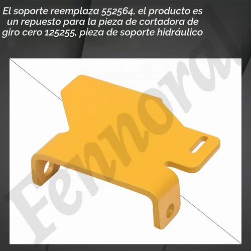 Vista 6 de Paquete de 2 soportes traseros 552564 RS (derecha) - 125255 Transmisión