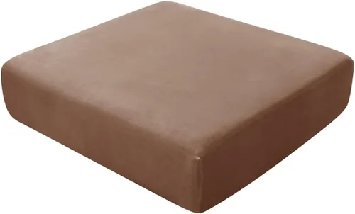 Vista 62 de Fundas de asiento de terciopelo ultra suave, fundas de cojín de asiento suave SOFE fundas de sofá con parte inferior elástica lavable funda