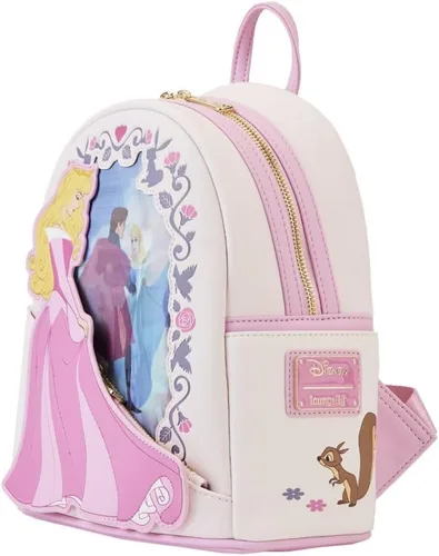 Vista 3 de Loungefly Disney Sleeping Beauty Princess - Mini mochila lenticular, Multi, Mini