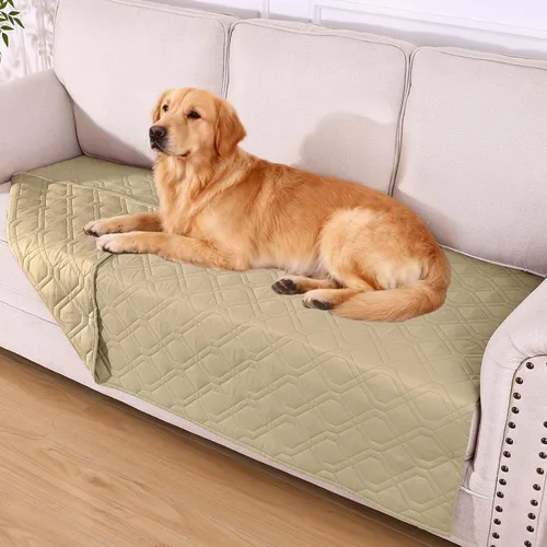 Vista 157 de hyha - Manta impermeable para cama de perro, mantas suaves para mascotas, funda impermeable para sofá para perros, fundas reversibles lavables