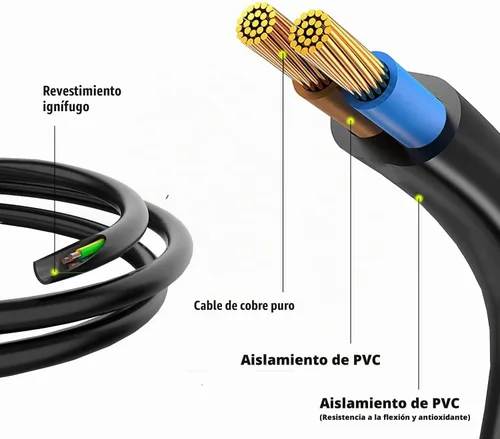 Vista 3 de Conector impermeable de 2 cables, conector LED macho hembra de 2 pines, con cable de extensión IP68 de 16 AWG de 7.9 in para automóvil, barco