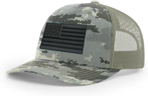 Vista 328 de Joe's USA Richardson 112 - Gorras de camionero con parche gráfico personalizado - Gorras estructuradas de cinco y seis paneles Richardson Premium