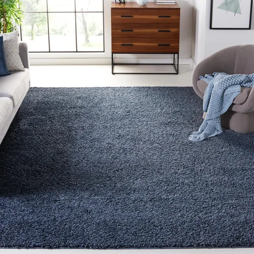 Vista 14 de SAFAVIEH Arizona Shag Collection ASG820A - Alfombra de pasillo, 2 pies 3 pulgadas x 6 pies, color crema, diseño sólido, no desprende pelusa y fácil