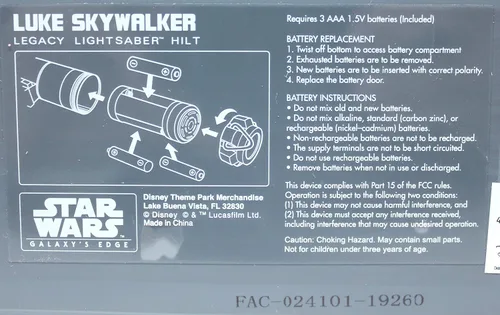 Vista 6 de Galaxy's Edge - Sable de luz del legado de Guerra de las Galaxias