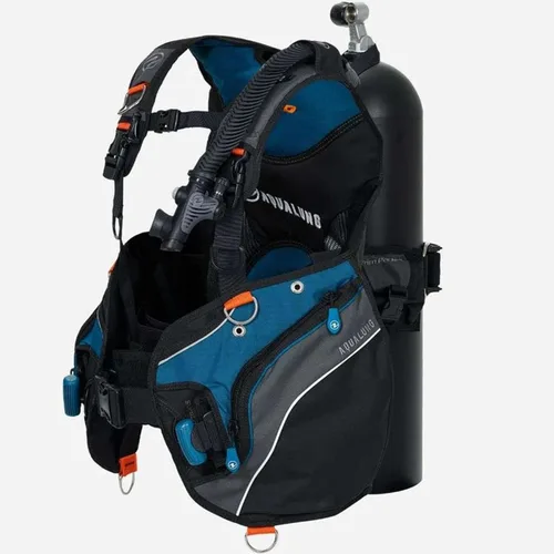 Vista 5 de Aqualung Pro HD Dive BCD para hombre ResisteK - Chaqueta de buceo con sistema SureLock II, bolsillos de utilidad, válvulas reductoras de arrastre